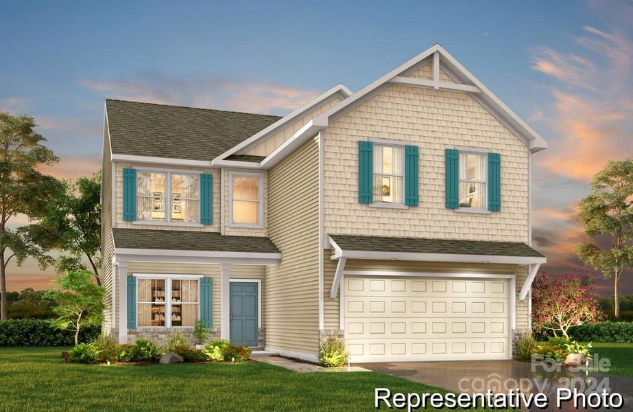 New construction Single-Family house 2480 Andes Drive, Statesville, NC 28625 The Eden- photo