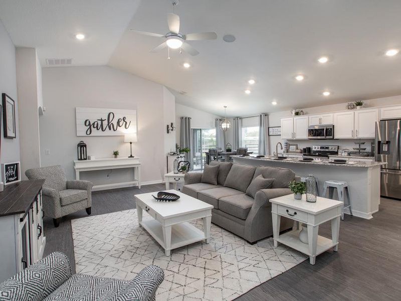 The Remy boasts a modern and open layout - Remy home plan by Highland Homes