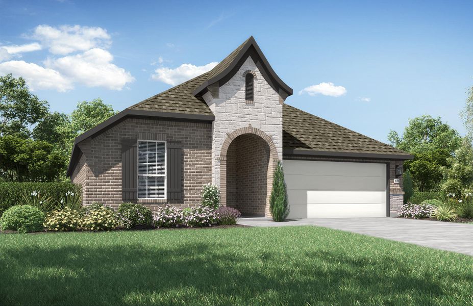 New construction Single-Family house Taylor 4122, 2002 Clearlight Lane, Georgetown, TX 78633 - photo