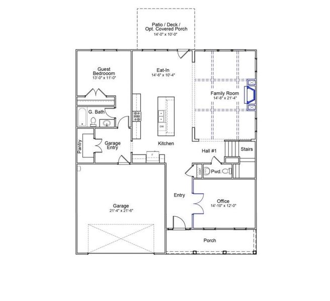 New construction Single-Family house 24 Cherry Blossom Court, Unit 120, Garner, NC 27529 - photo