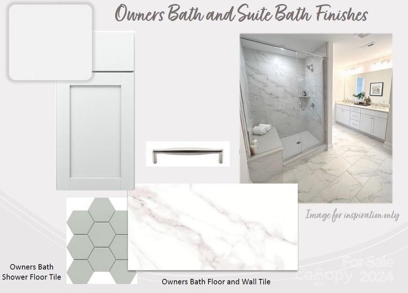 Dual Primary bath Designer Selections