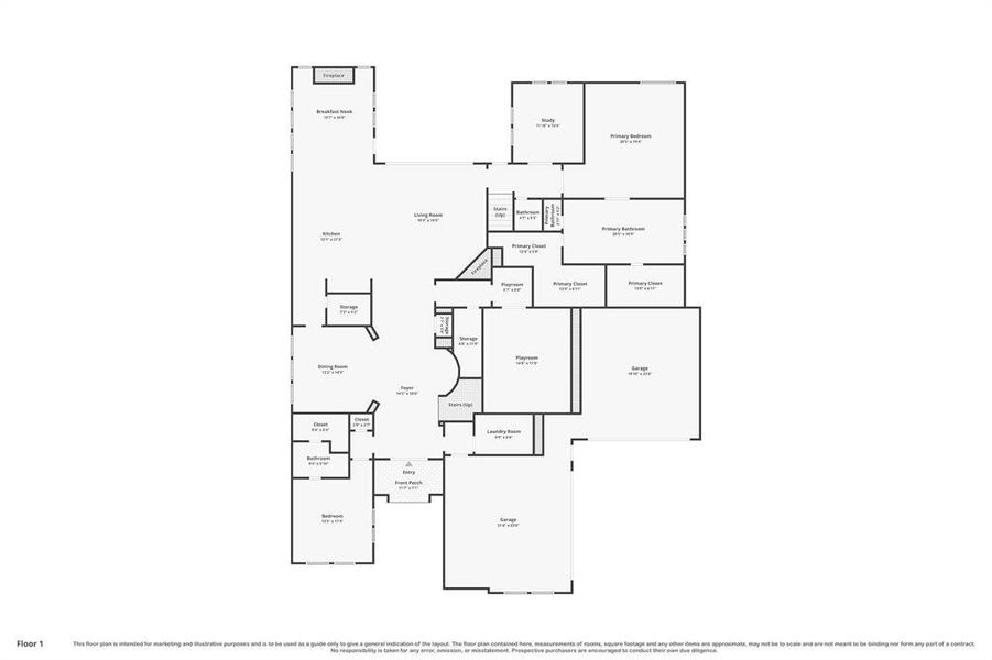 Floor Plan: 1st Floor