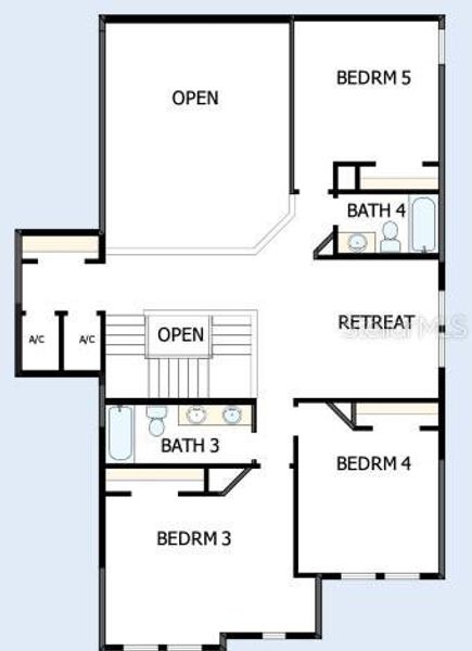 Floor Plan Second Floor