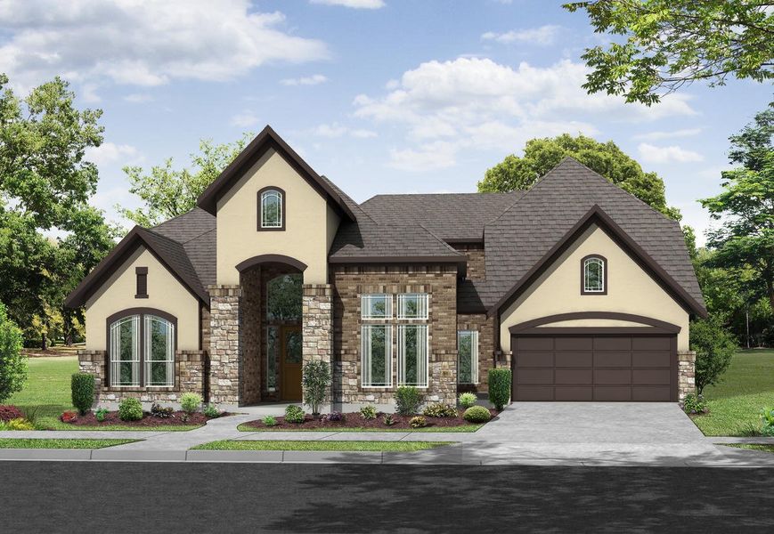New construction Single-Family house Versailles, 29703 Bur Creek Lane, Fulshear, TX 77441 - photo