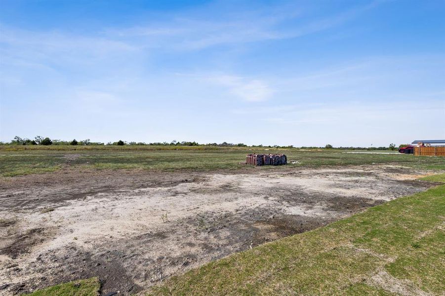 View of yard featuring a rural view