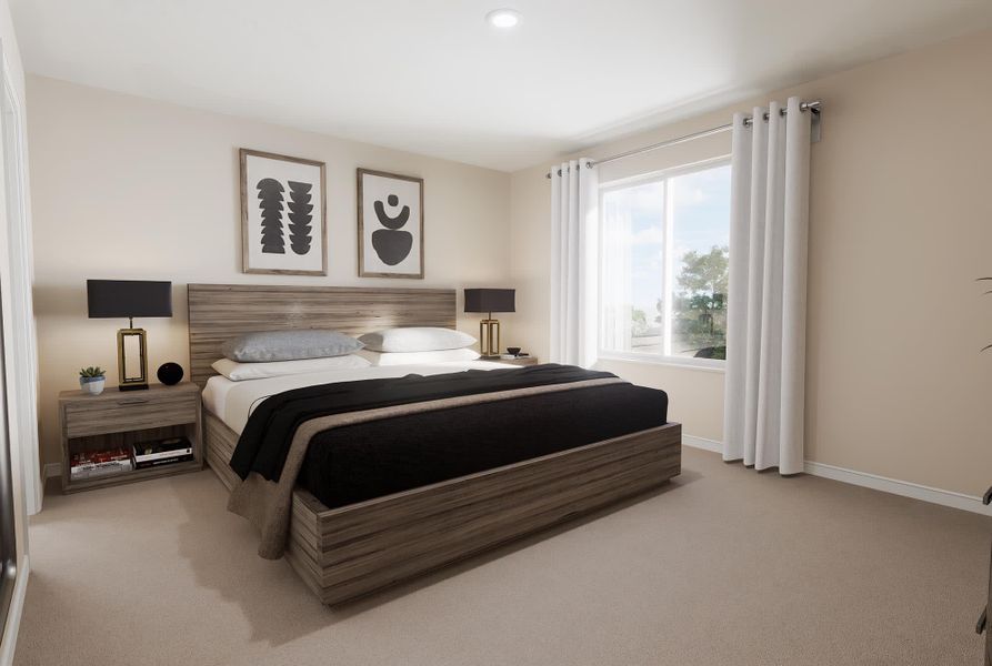 Bedroom - Congaree - Pintail Commons at Johnstown Village by Landsea Homes