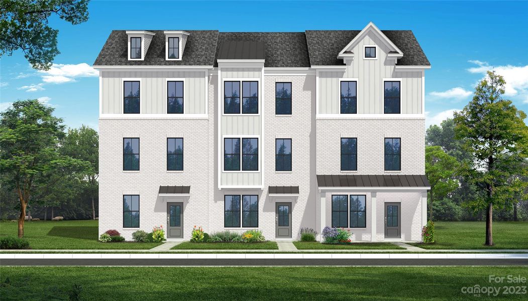New construction Townhouse house 2322 N Magnolia Blossom Way, Unit 22, Charlotte, NC 28211 - photo