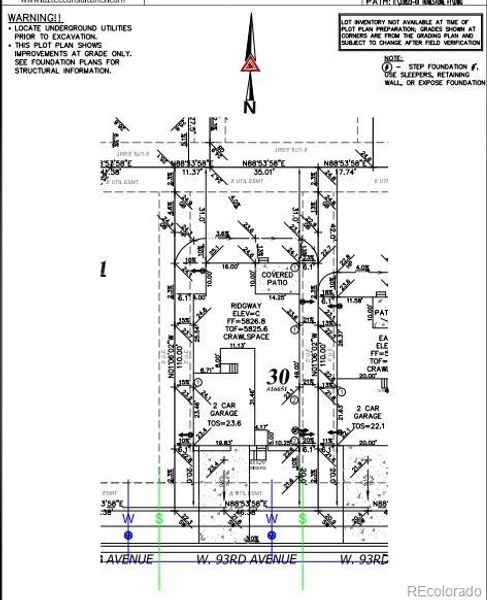 Plot Plan