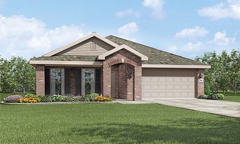 New construction Single-Family house The Lipizzaner, 618 Pikes Place, Sherman, TX 75092 - photo