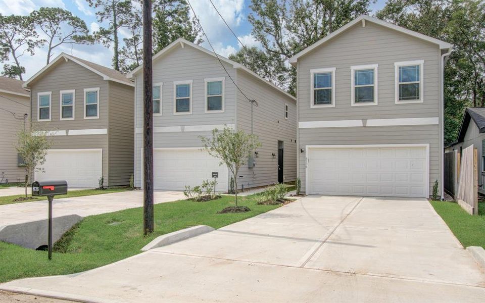 View of neighboring homes