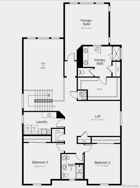Structural options include: bedroom 5 with bathroom 3, 14 seer A/C unit, 9' full unfinished basement, and door to owners bath.