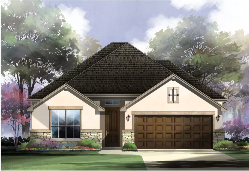 New construction Single-Family house Gallatin : 50-2476F.1, 28410 Shailene Drive, San Antonio, TX 78260 - photo