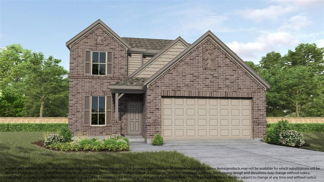 Welcome home to 5106 Blessing Drive located in Sunterra and zoned to Katy ISD. Note: Sample product photo. Actual exterior and interior selections may vary by homesite.