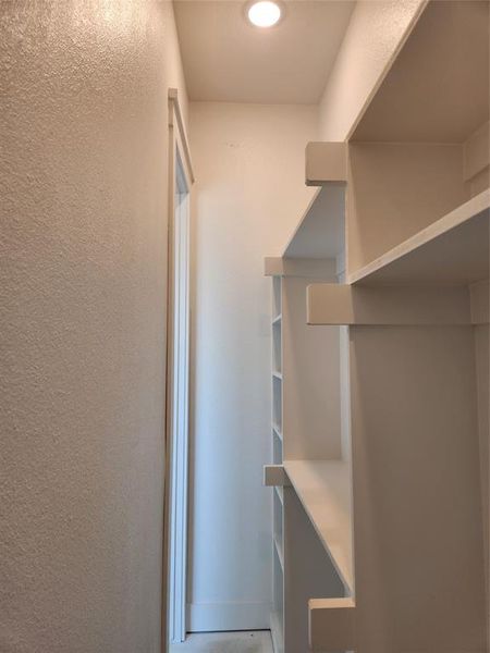 View of spacious closet