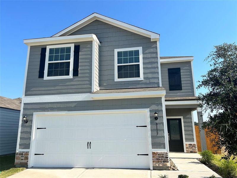 The welcoming exterior of the Mesquite floor plan.