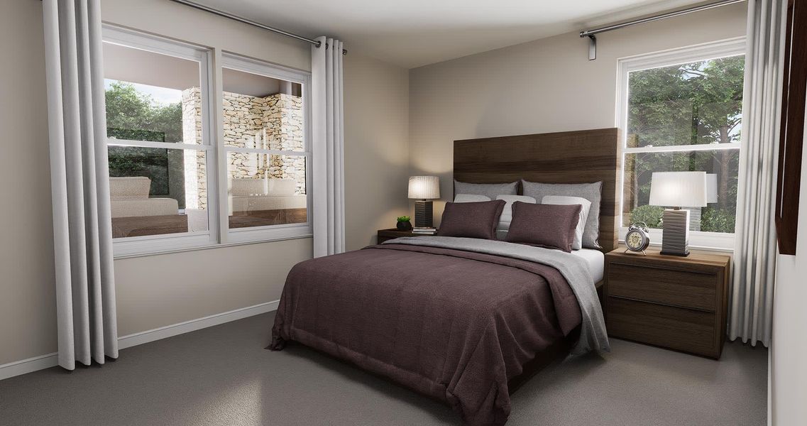 Bedroom - Barcelona - Inspired at Prairie Village in Brighton, Colorado by Landsea Homes