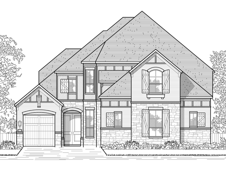 New construction Single-Family house 229 Plan, 5306 Lakeview Bend, Fulshear, TX 77441 - photo