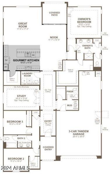 Lot 13 - Celeste Floorplan