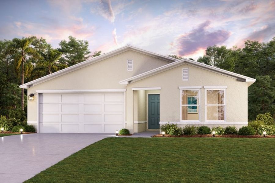New construction Single-Family house PRESCOTT, 3498 Dahlia Drive, Haines City, FL 33844 - photo
