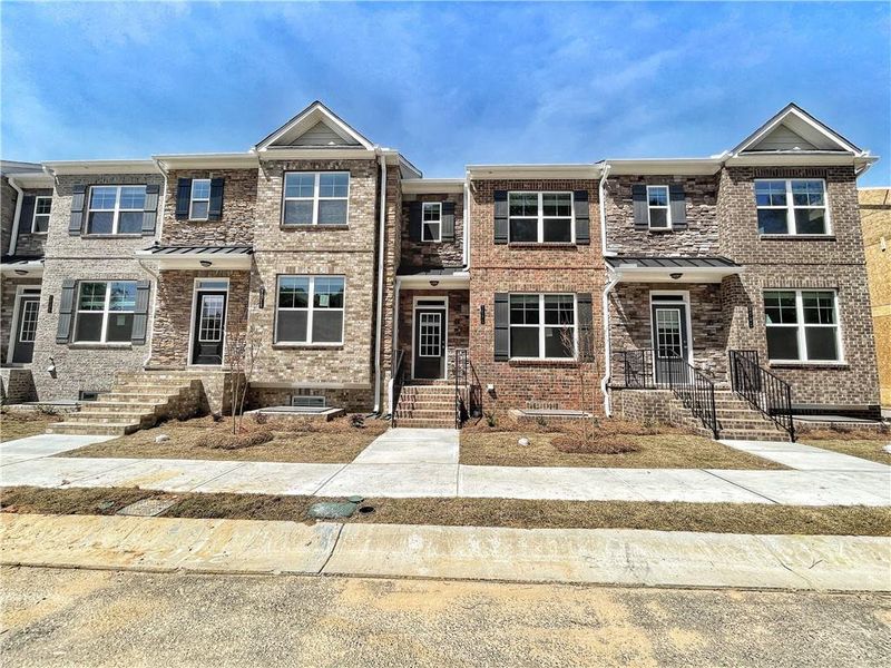New construction Townhouse house Filmore, 2824 Peachtree Industrial Boulevard, Duluth, GA 30097 - photo
