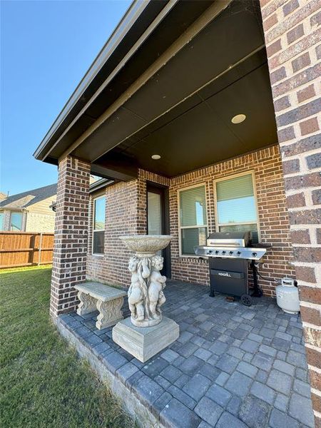 View of patio / terrace featuring grilling area