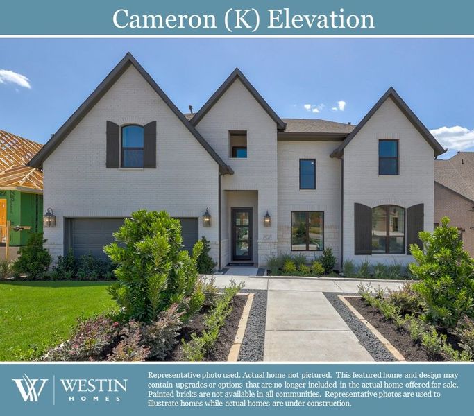 New construction Single-Family house The Cameron, 508 Exploration Circle, Liberty Hill, TX 78642 - photo