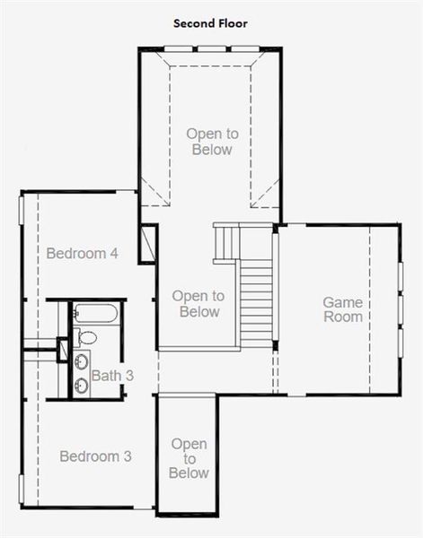 Second Floor layout