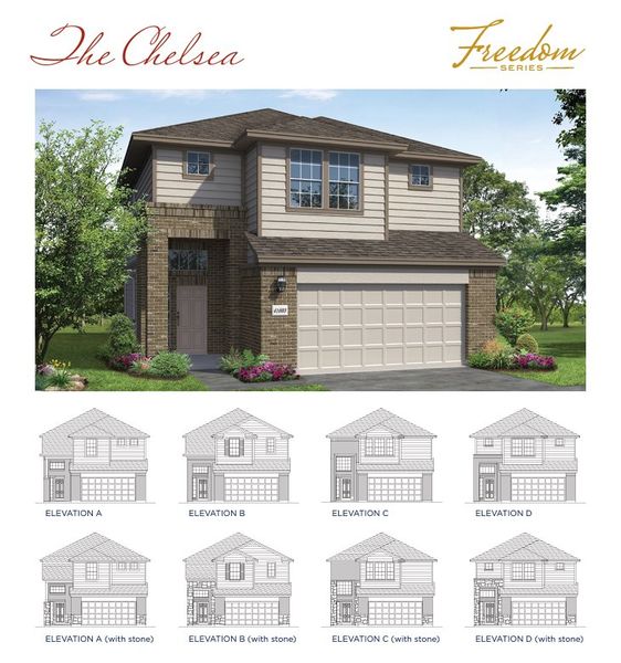 New construction Single-Family house The Chelsea, 4715 Island Hollow, Santa Clara, TX 78124 - photo