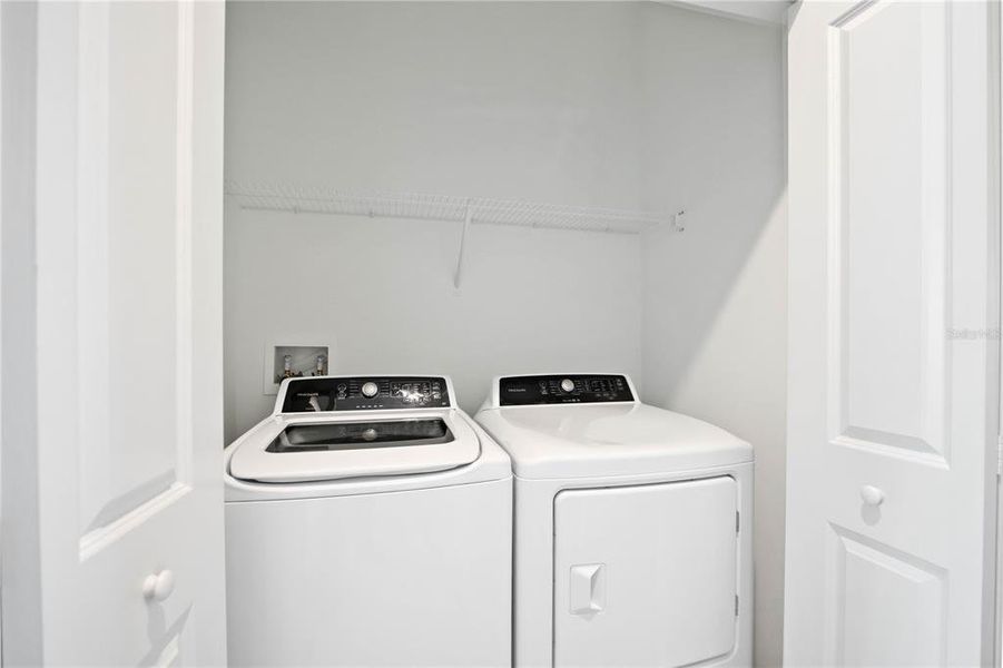 Laundry closet