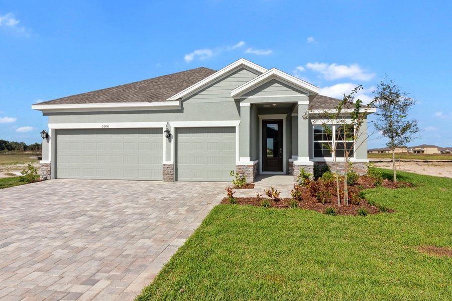 New construction Single-Family house The Chipper, 11706 Capstan Place, Parrish, FL 34219 - photo