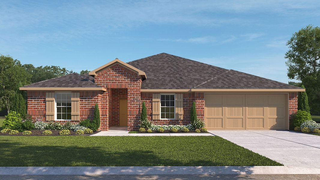 New construction Single-Family house H50G Granby, 5048 Blazer Way, Garland, TX 75043 - photo