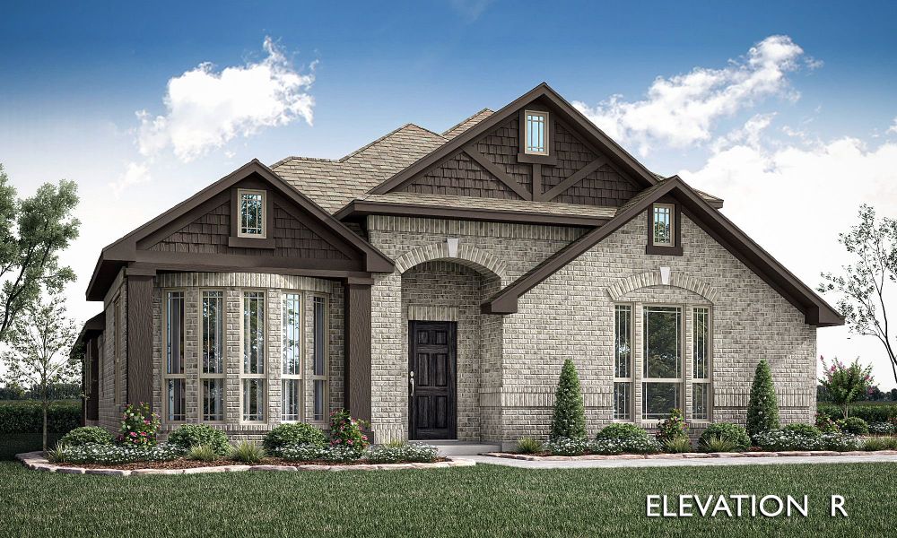 New construction Single-Family house Cypress II Side Entry, 12528 Yellowstone St, Godley, TX 76044 - photo