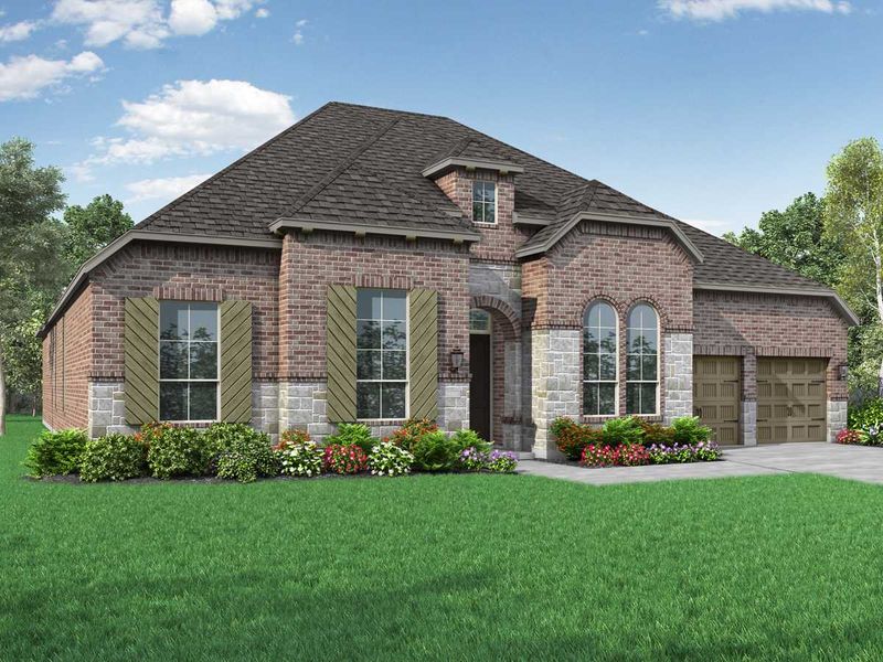 New construction Single-Family house 274 Plan, 3940 Sunrise Lane, Celina, TX 75078 - photo