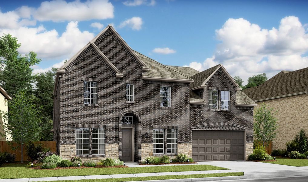 New construction Single-Family house Mykonos, Willow Springs Road & Eagle Blvd, Fort Worth, TX 76052 - photo