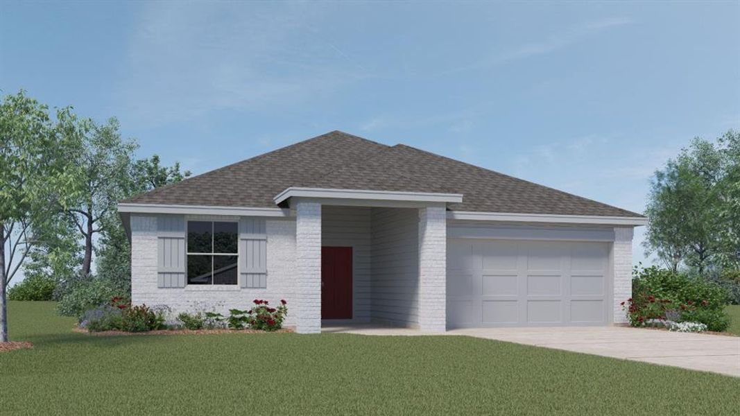 New construction Single-Family house 307 Elm Creek Drive, Hutto, TX 78634 THE ANTHEM- photo