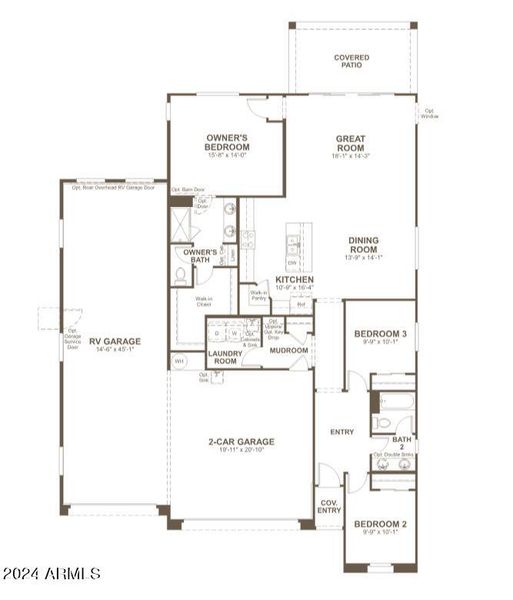 Bronze Floorplan lot 93