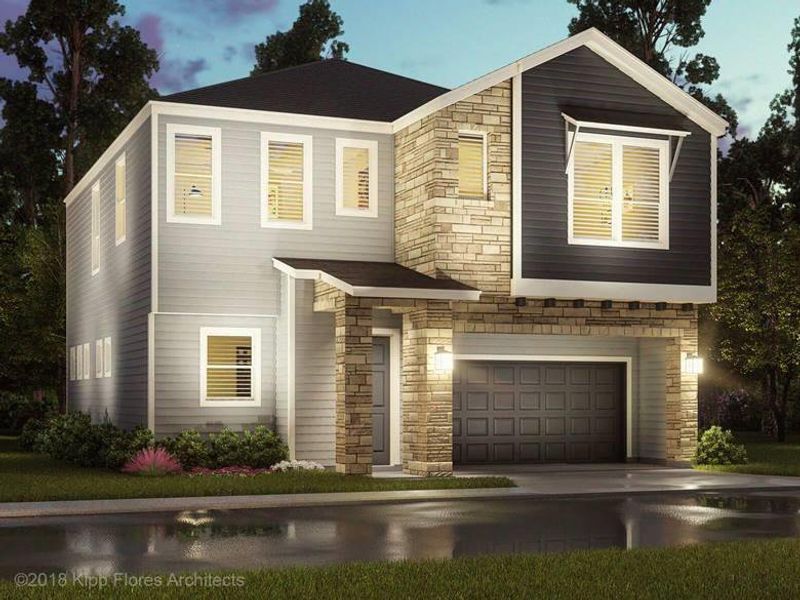 New construction Single-Family house 8411 Soaring Sky Drive, Houston, TX 77063 - photo