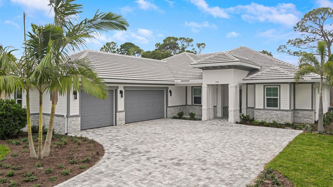 New construction Single-Family house 1560 Sw Cattail Court, Palm City, FL 34990 - photo