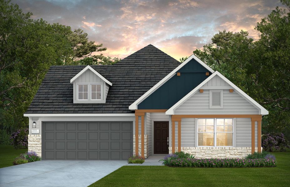 New construction Single-Family house Arlington, 318 White Barn , Boerne, TX 78006 - photo