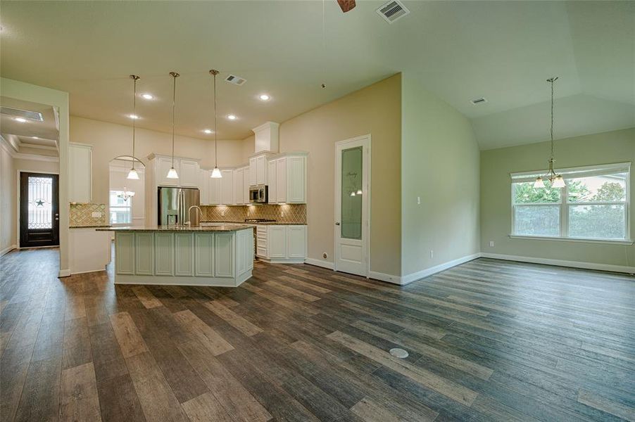 Gorgeous Brand New 1 Story. Pictures are a Representation of the 'Seabury' floor plan. Actual Colors and Selections may vary. Home estimated to be complete 11/30/24.  Call Today to Tour this home!