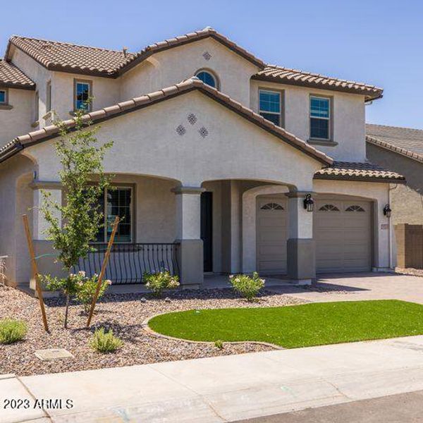 New construction Single-Family house 35514 N Chambers Road, Queen Creek, AZ 85144 Arena Cove- photo