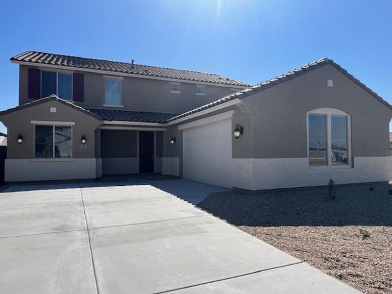 Exterior of Home | Mazatal | Bentridge – Peak Series | Buckeye, AZ | Landsea Homes