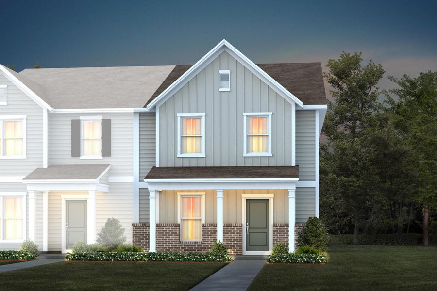 New construction Townhouse house 292 Abbots Mill Drive, Raleigh, NC 27603 Scarlett- photo