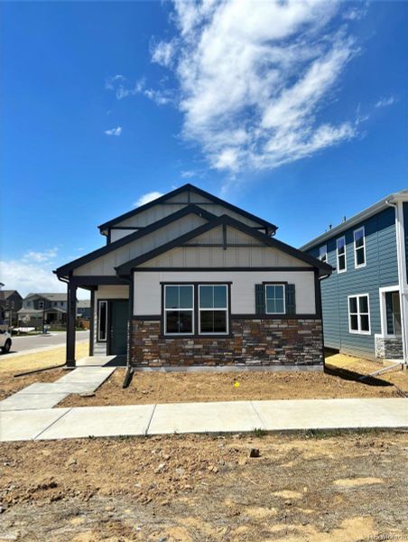 New construction Single-Family house 761 N Bently Street, Watkins, CO 80137 The Willowbrook- photo