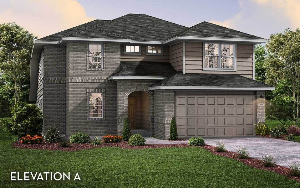New construction Single-Family house San Marcos, 903 South Diamondhead Boulevard, Crosby, TX 77532 - photo