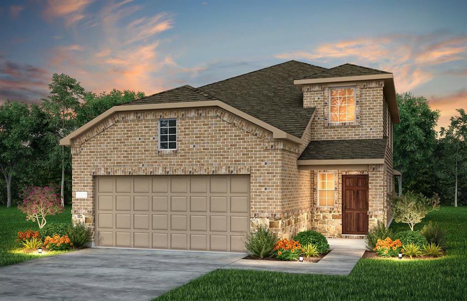 New construction Single-Family house 840 Breakwater Drive, Princeton, TX 75407 Fentress- photo