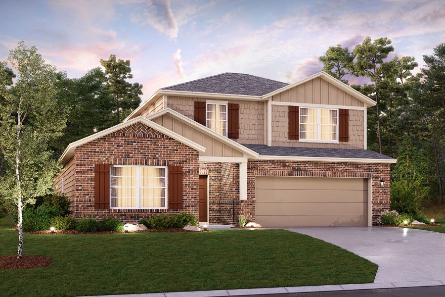 New construction Single-Family house Barbosa, 1148 Eagle Crossing, Seguin, TX 78155 - photo