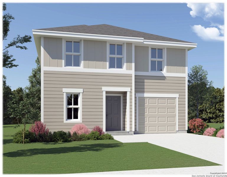 New construction Single-Family house 5006 Jaspillite Avenue, San Antonio, TX 78254 The Beitel- photo