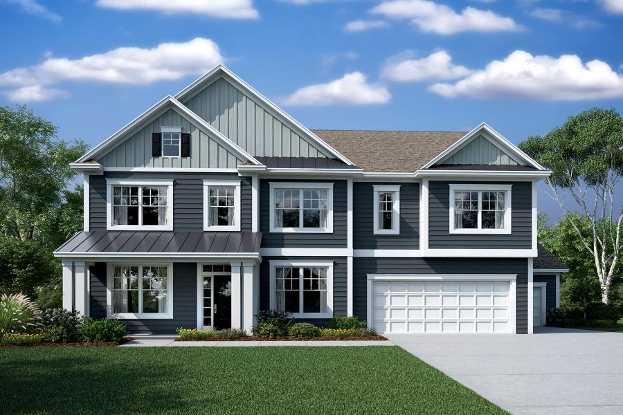 New construction Single-Family house 3237 Olive Farm Road, Apex, NC 27502 Brooksby- photo