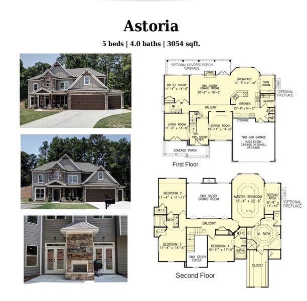 New construction Single-Family house Astoria, 217 Belmont Drive, Cartersville, GA 30120 - photo